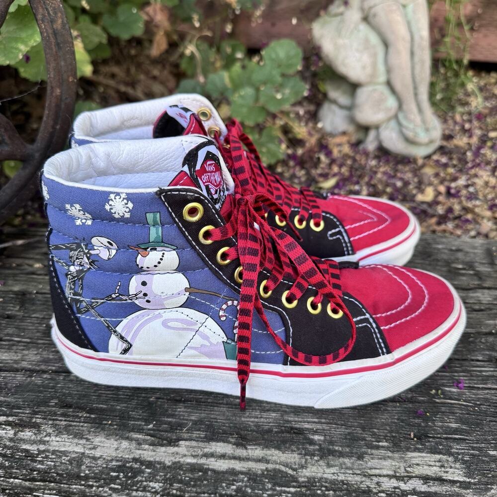 Vans x Disney The Nightmare Before Christmas Sk8-Hi High-Top Sneakers Women 6.5